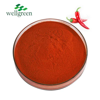 Capsanthine de poudre d'extrait de piment rouge de colorant alimentaire de colorant alimentaire de colorant naturel comestible de bas prix